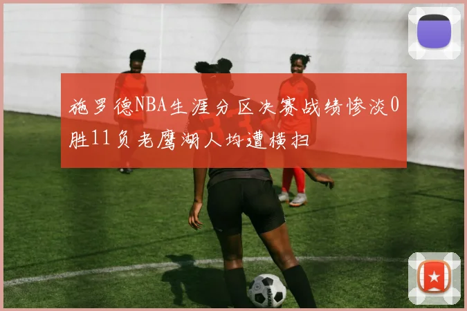 施罗德NBA生涯分区决赛战绩惨淡0胜11负老鹰湖人均遭横扫