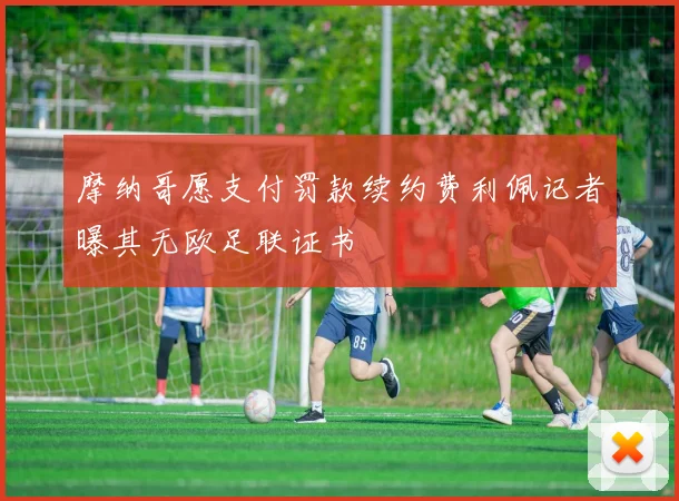 摩纳哥愿支付罚款续约费利佩记者曝其无欧足联证书